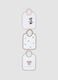 Pack of 3 multicolour Minnie print bibs in organic cotton blend_0