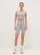 Grey Boxy Fit Short Sleeve Sport T-shirt_1