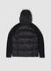 Black Padded Knit Jacket_1