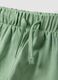 Pink and green pure cotton top and shorts set for baby girl_3