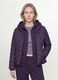 Purple Ultralight Quilted Jacket with Hood and Zip_1
