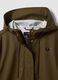 Green rain jacket with zip and hood_5