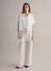 White perforated short-sleeve polo shirt, regular fit_1