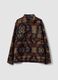 Multicolour geometric-print bowling-collar shacket, oversized fit_5