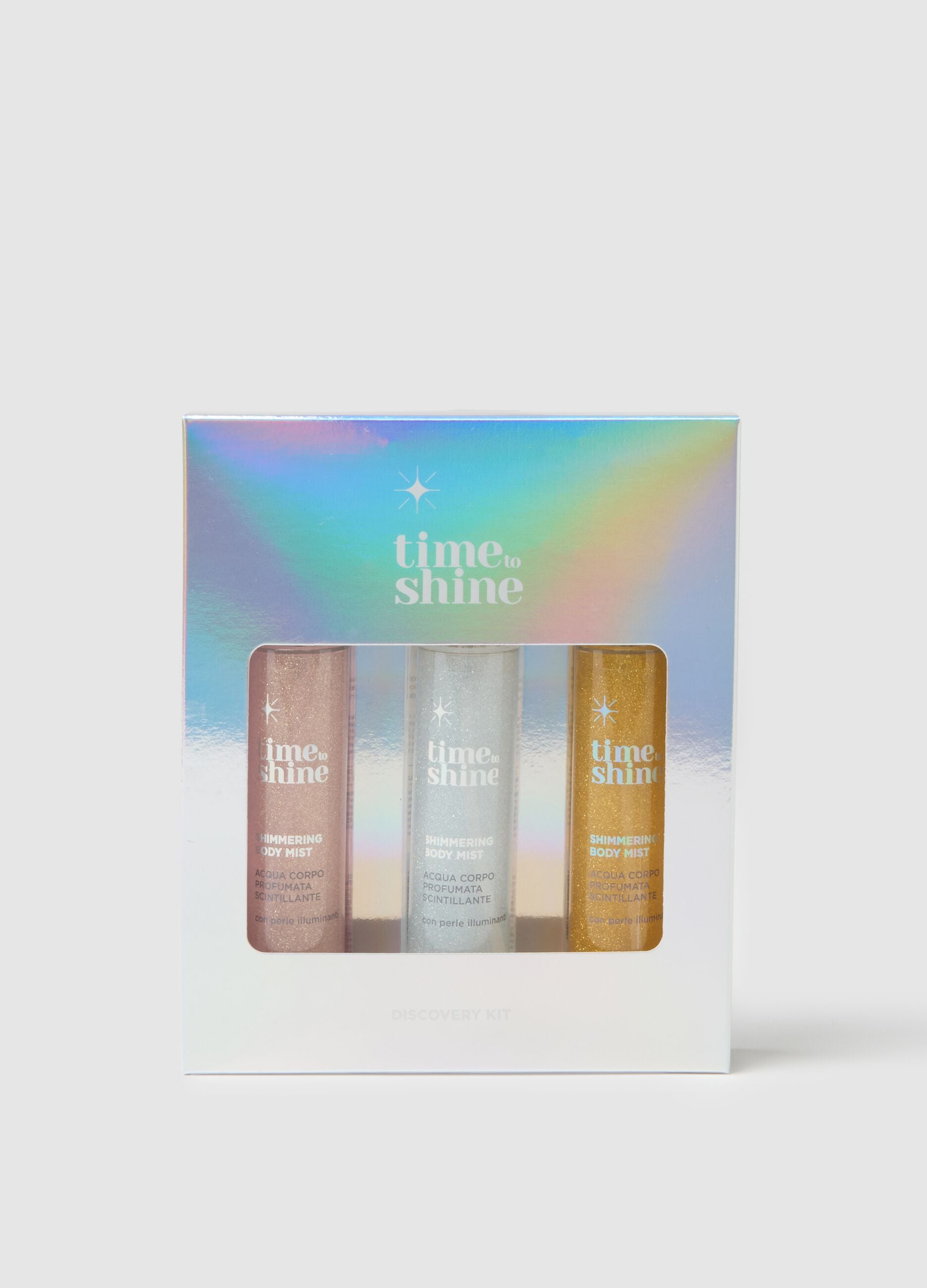 TIME TO SHINE body mist kit (3 pieces)