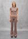 Yoga Flare Pants Mocha_0