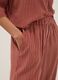 Red and white striped viscose and linen-blend straight-fit trousers_3