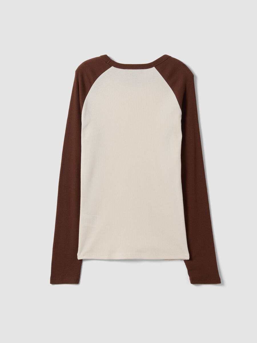 White pure cotton long-sleeved T-shirt_6