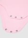 Multicolour pure cotton baby girl's bodysuit tripack with thin straps_2