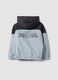 Grey hooded jacket with MARVEL Spider-Man prints for boys_1