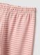 Multicoloured striped pyjamas for baby girls in pure cotton, regular fit_2