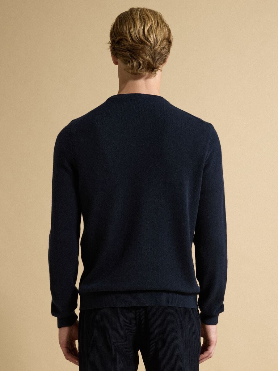 Blue pure cashmere regular-fit jumper_3