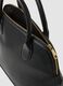 Black structured top-handle bag_2