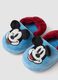 Blue Mickey & Friends print slippers for boys_1