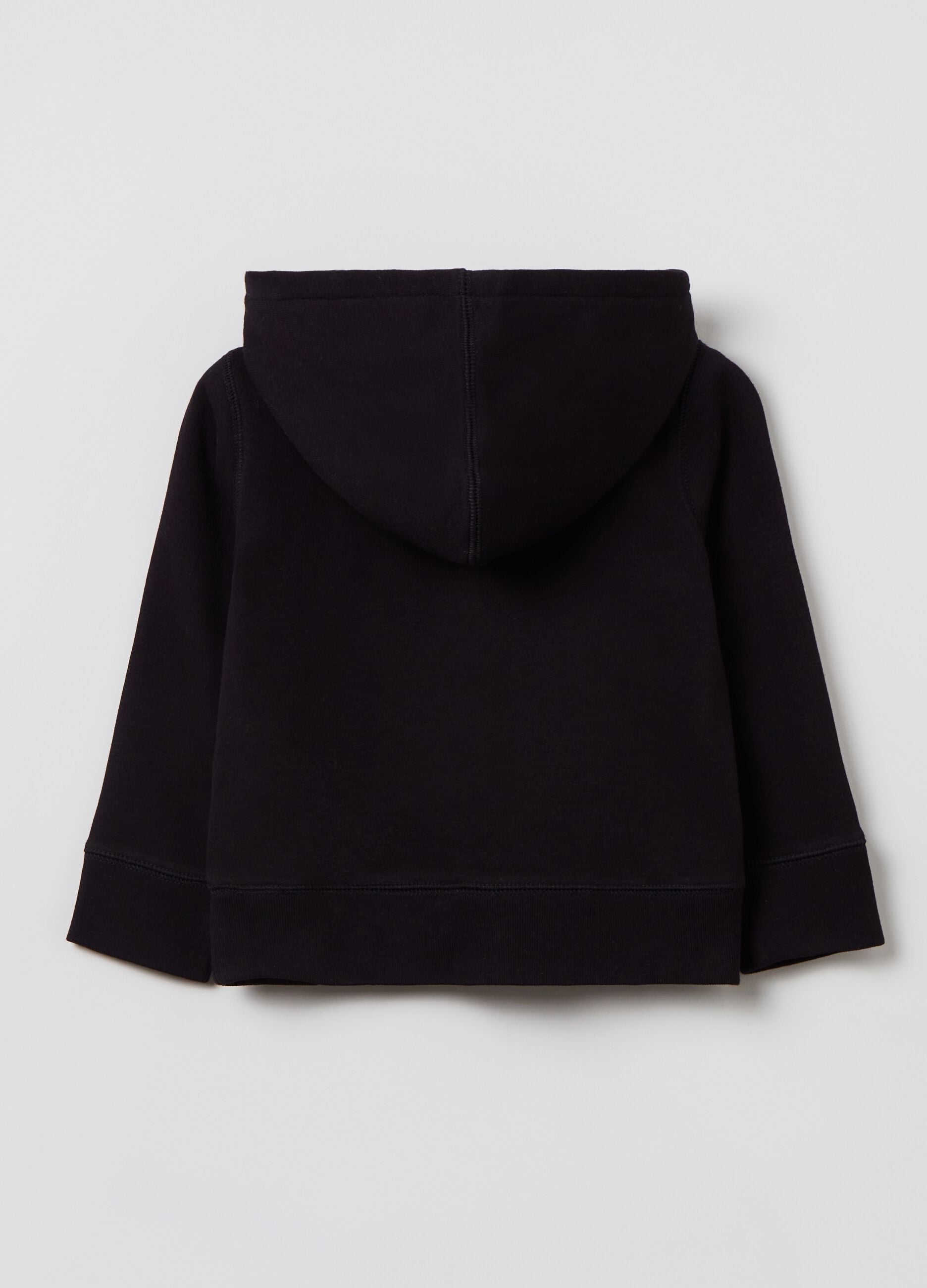 Hoodie with embroidered logo