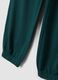 Green cotton and viscose blend joggers_2