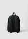 Black water-repellent backpack with front pocket_2