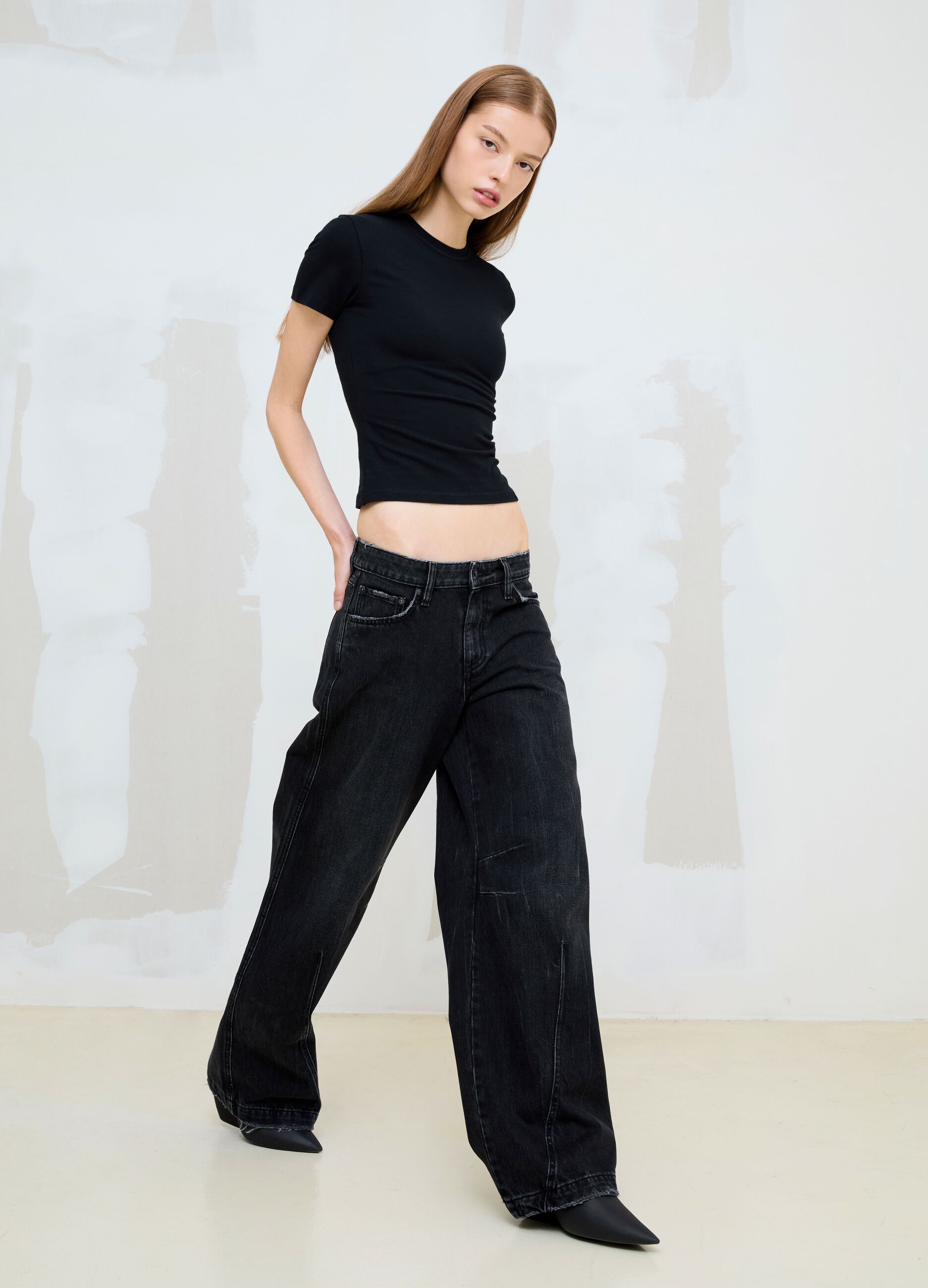Barrel Black Denim