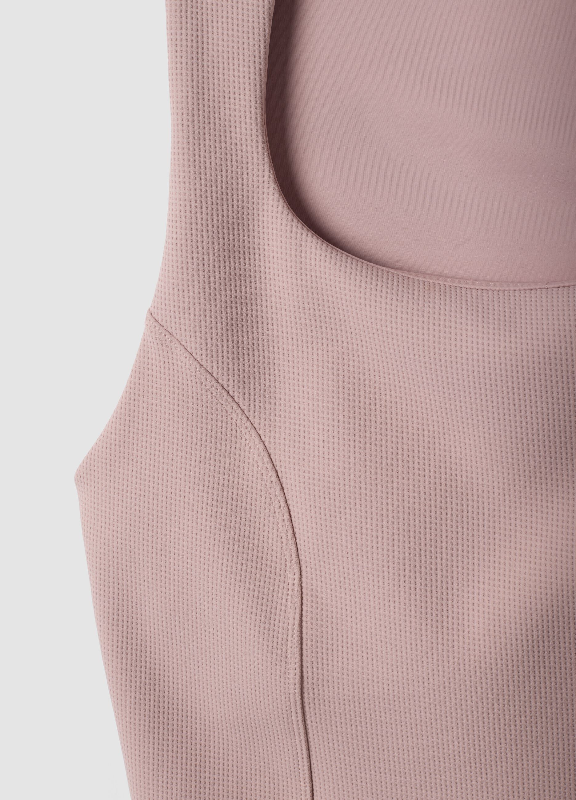 Pink breathable stretch crop top ALTAVIA STUDIO