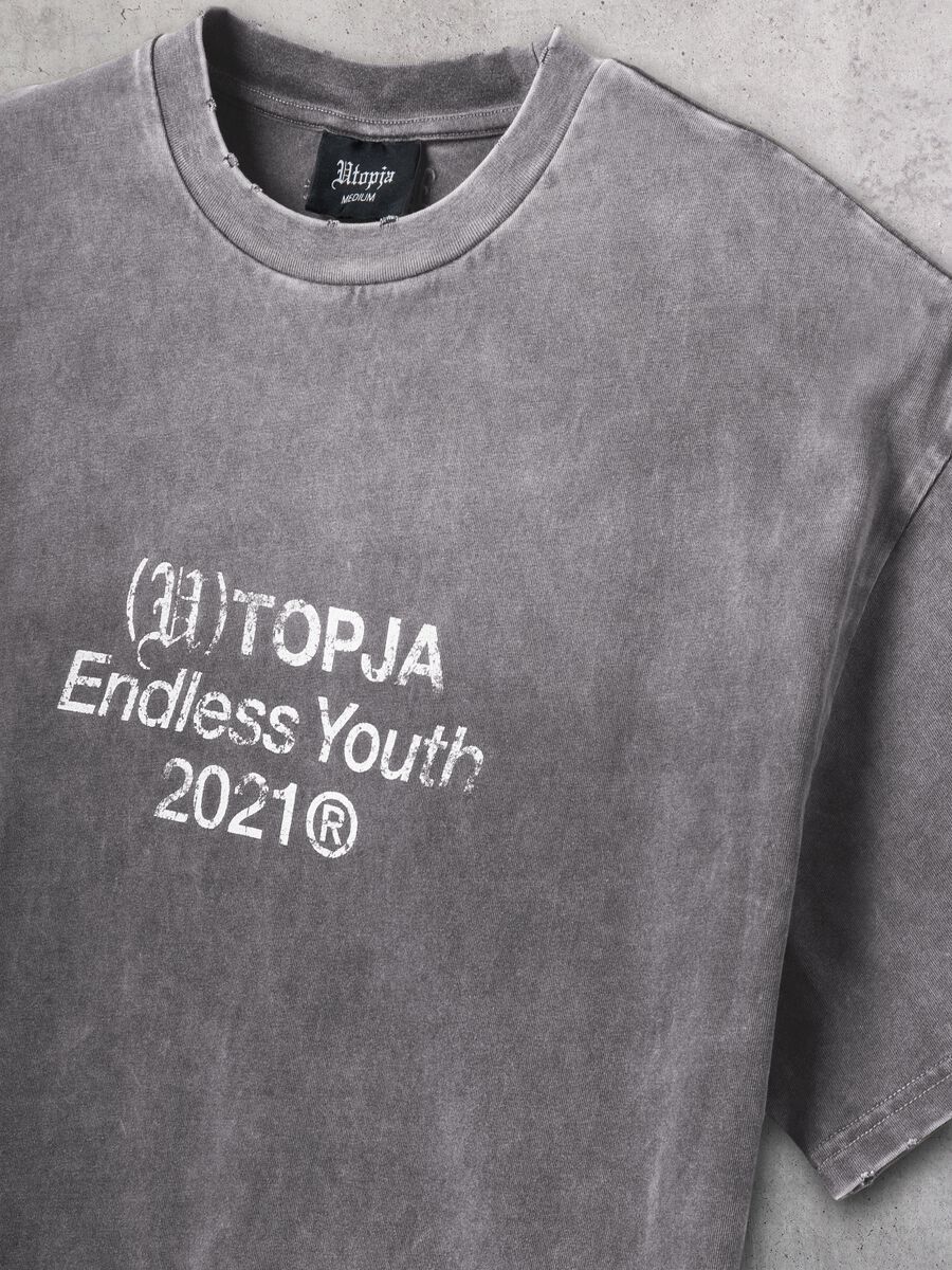 Sunfaded Oversized T-shirt Vintage Grey_6