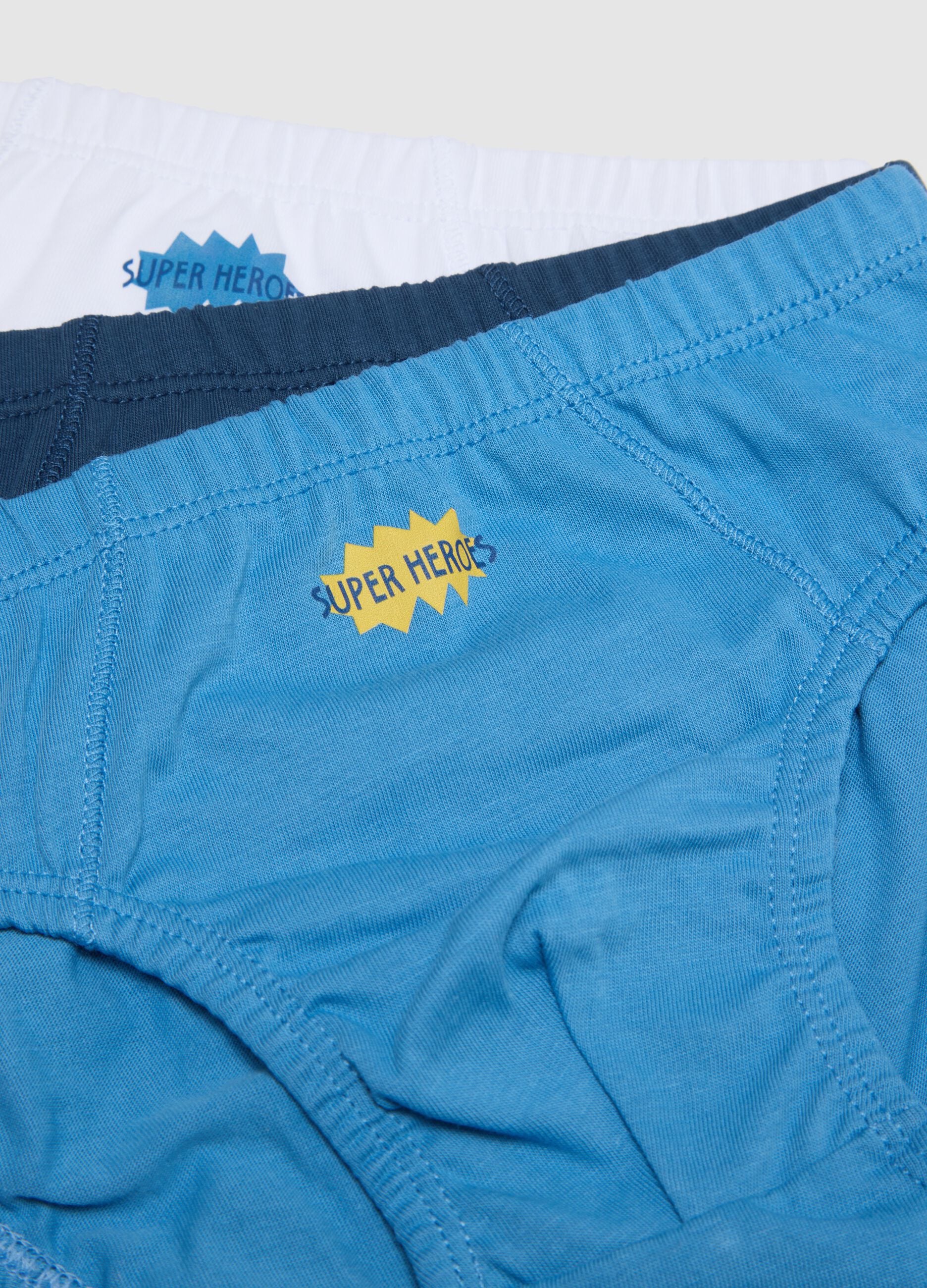 Children's multicolour multipack cotton briefs, regular fit