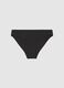 Black stretch cotton briefs, regular fit_4