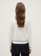 White crew neck sweater regular fit with contrasting details_2