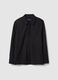 Black waterproof lightweight jacket regular fit_4