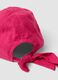 Pink pure cotton cap with peak_2
