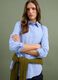 Light blue poplin shirt with white stripes, regular fit_0