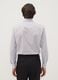 Grey easy-iron cotton-blend shirt with fine stripes, regular fit_2