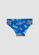 Blue stretch swim briefs_1