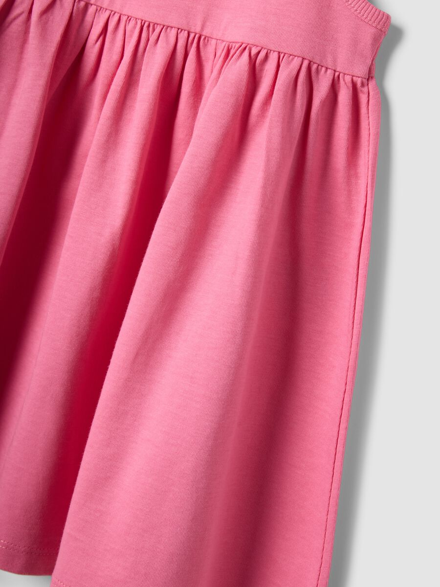 Pink Organic Cotton Mini Dress_3