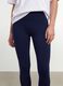 Blue slim-fit stretch cotton leggings_3