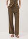 Green viscose-blend straight-leg trousers_1