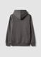 Grey cotton-blend hoodie with Chicago Bulls print_6