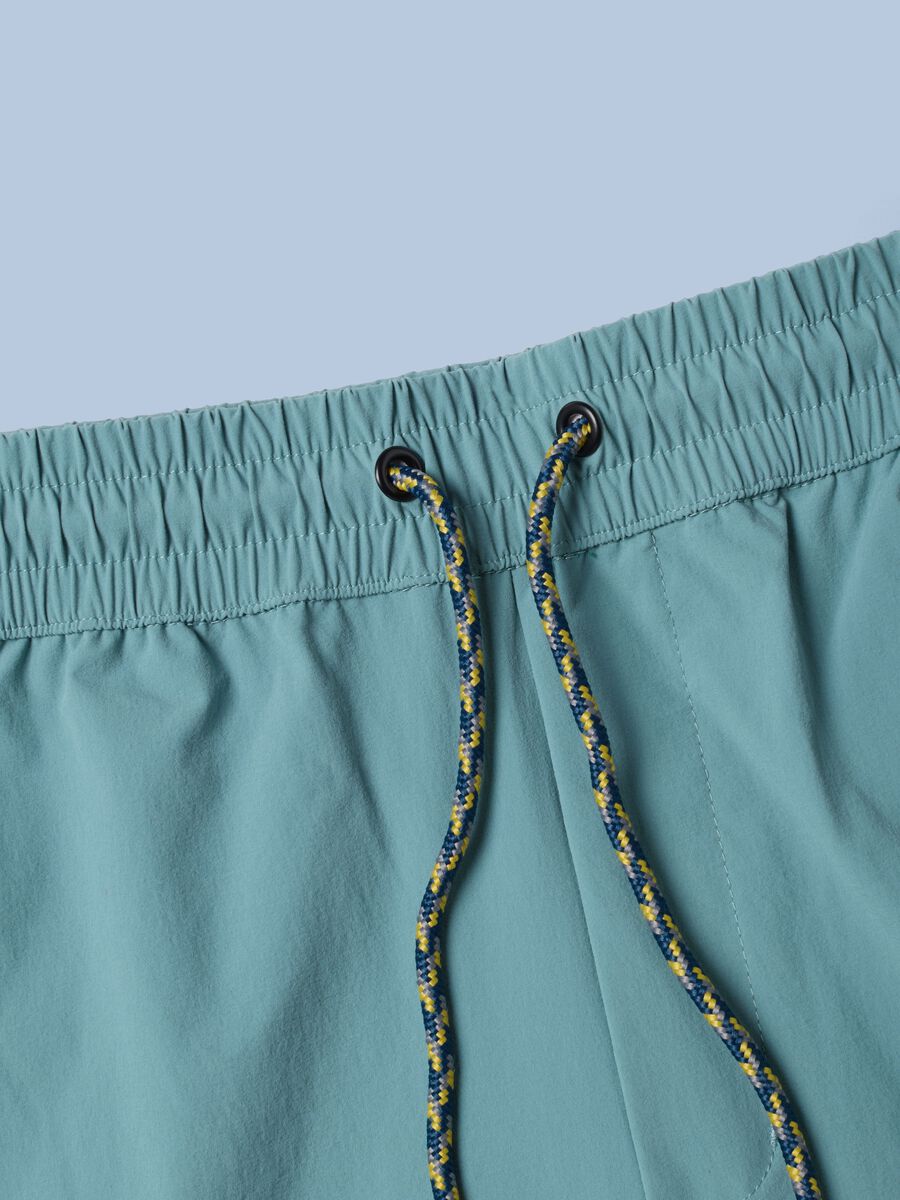 Shorts verdi in tessuto elasticizzato ALTAVIA SAILING_6