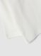 White long-sleeved polo shirt in pure organic cotton for baby boy_3