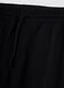 Black cotton-blend jogger trousers, regular fit_5