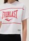 Pure White Cotton T-shirt Regular Fit with Everlast Print_2
