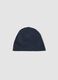 Blue stretch cotton hat with Teen Titans Go print for boys_1