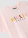 Pink organic cotton Mickey Mouse pyjama T-shirt_6