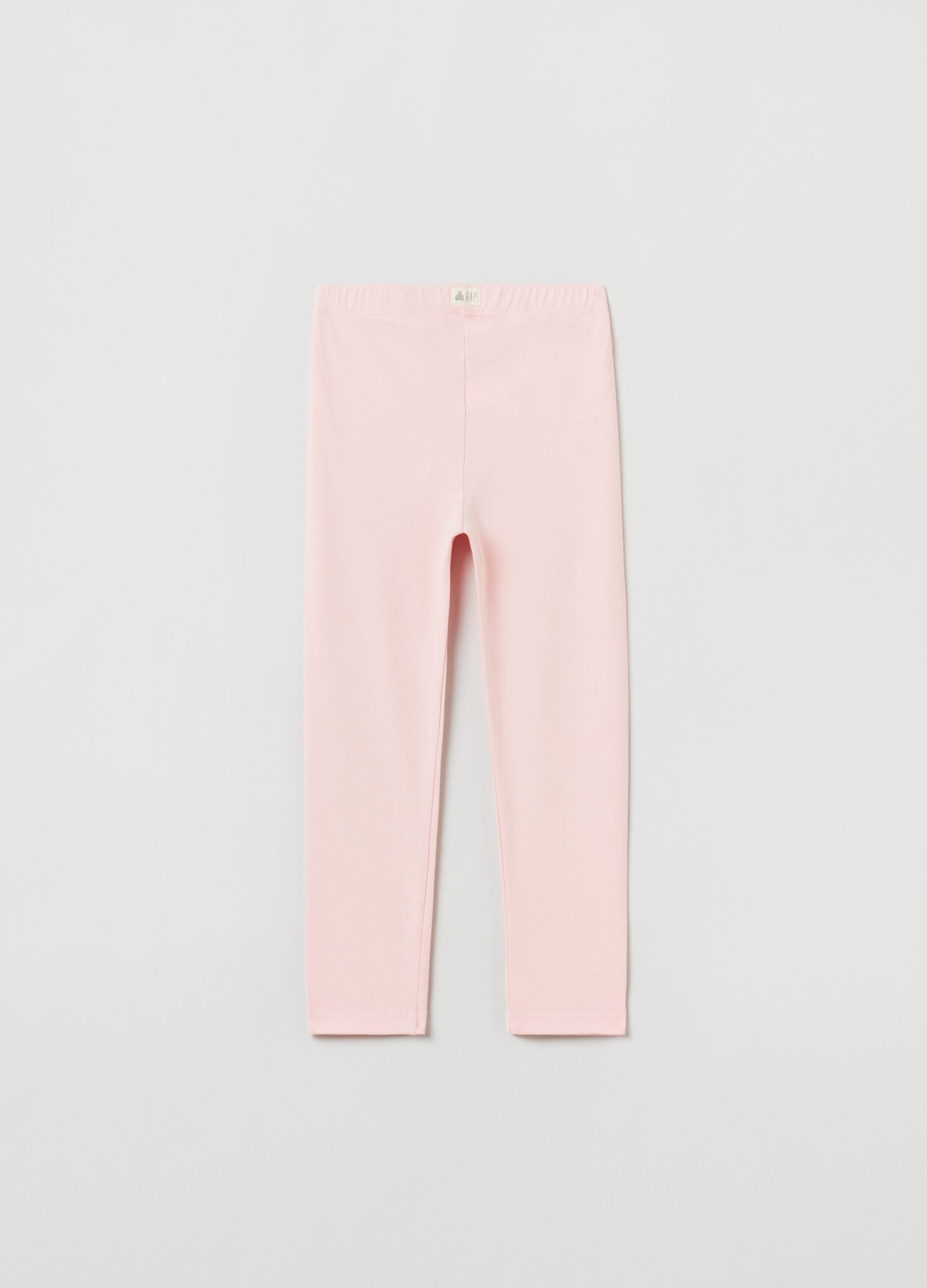 Stretch cotton leggings