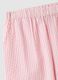 Multicoloured striped pure cotton pyjama trousers in regular fit_5