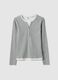 Multicolour long sleeve jumper in pure cotton regular fit_4