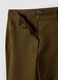 Green slim-fit stretch cotton trousers_6