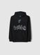 Boys' regular fit black pure cotton hoodie_3