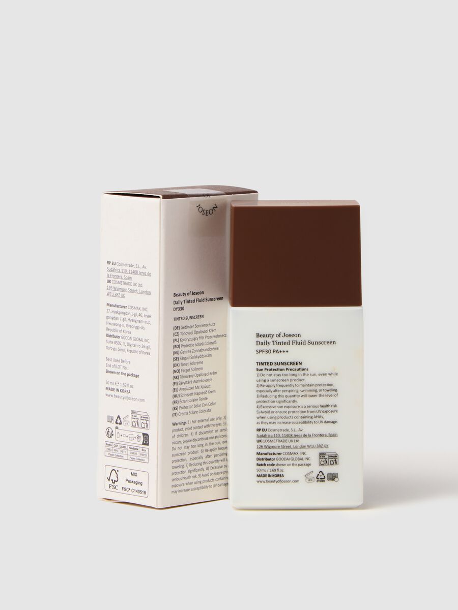 Tinted sunscreen with SPF - Korean skincare_2