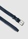 Blue belt with elegant buckle_1