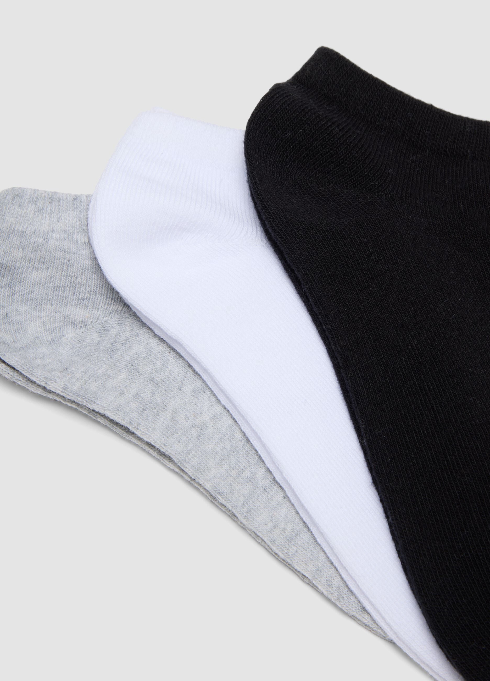 Five-pack of multicolour patterned organic cotton socks